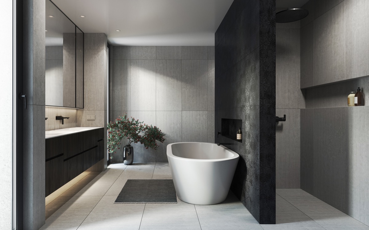 Modern Bathroom Designs Yuta Homme, Modern Bathroom Designs